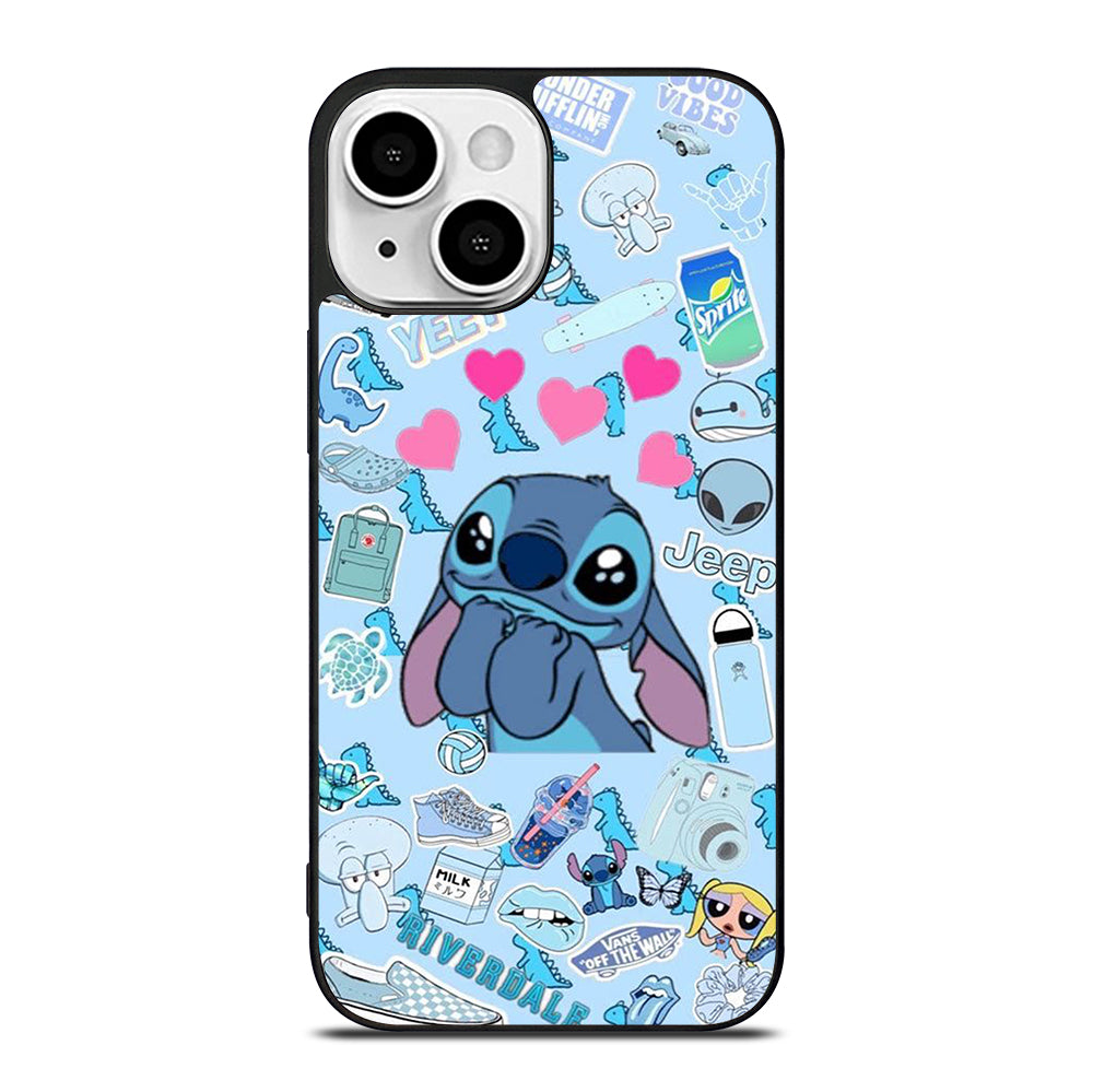 CARTOON CUTE STITCH 1 iPhone 13 Mini Case Cover