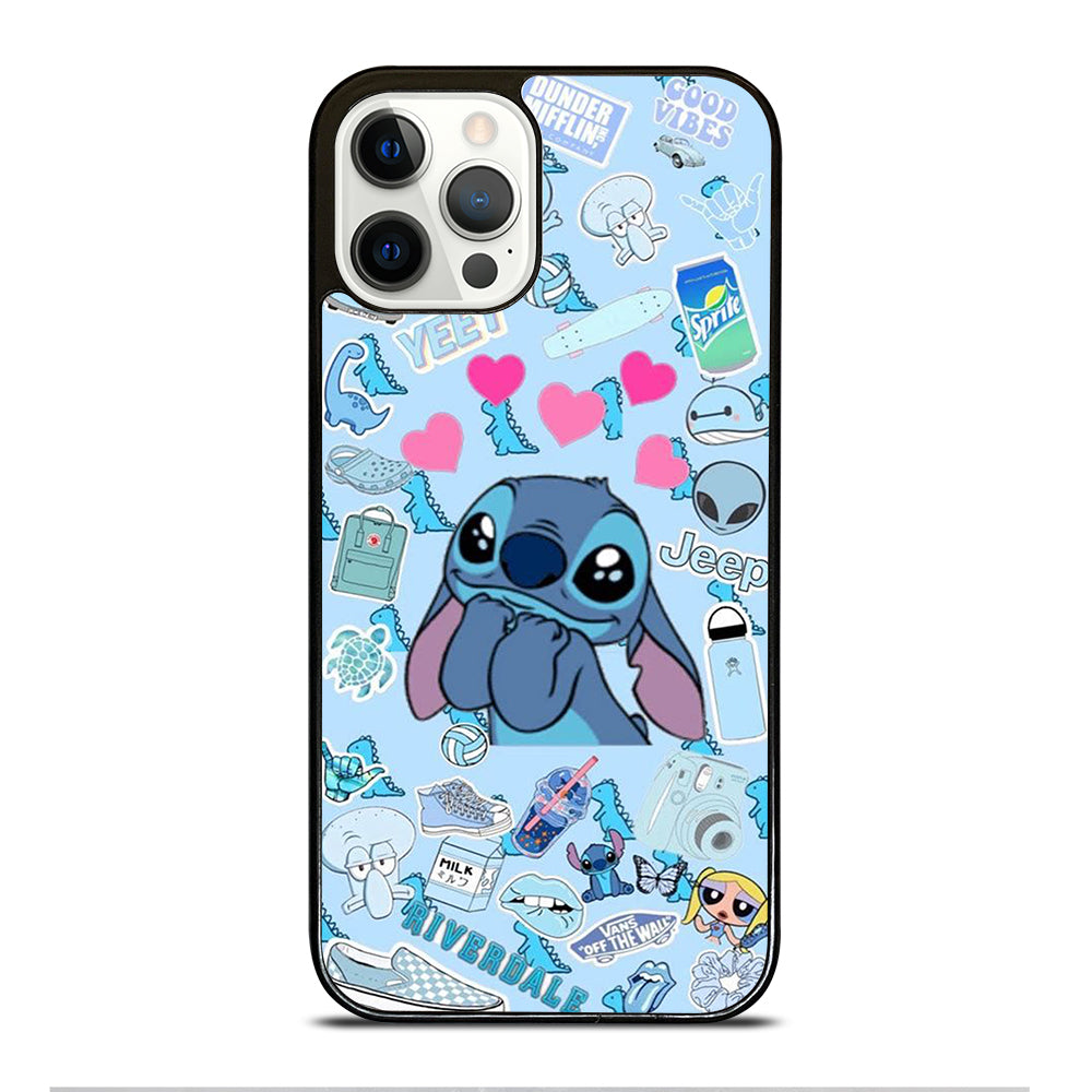 CARTOON CUTE STITCH 1 iPhone 12 Pro Case Cover