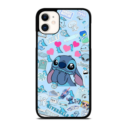 CARTOON CUTE STITCH 1 iPhone 11 Case Cover