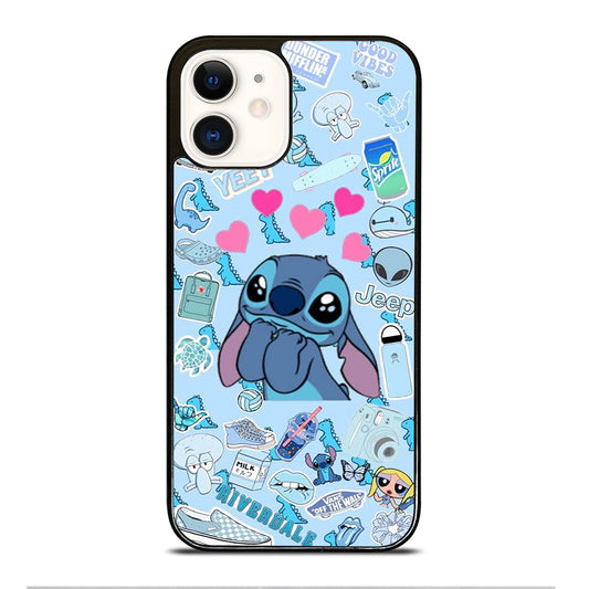 CARTOON CUTE STITCH 1 iPhone 12 Case Cover
