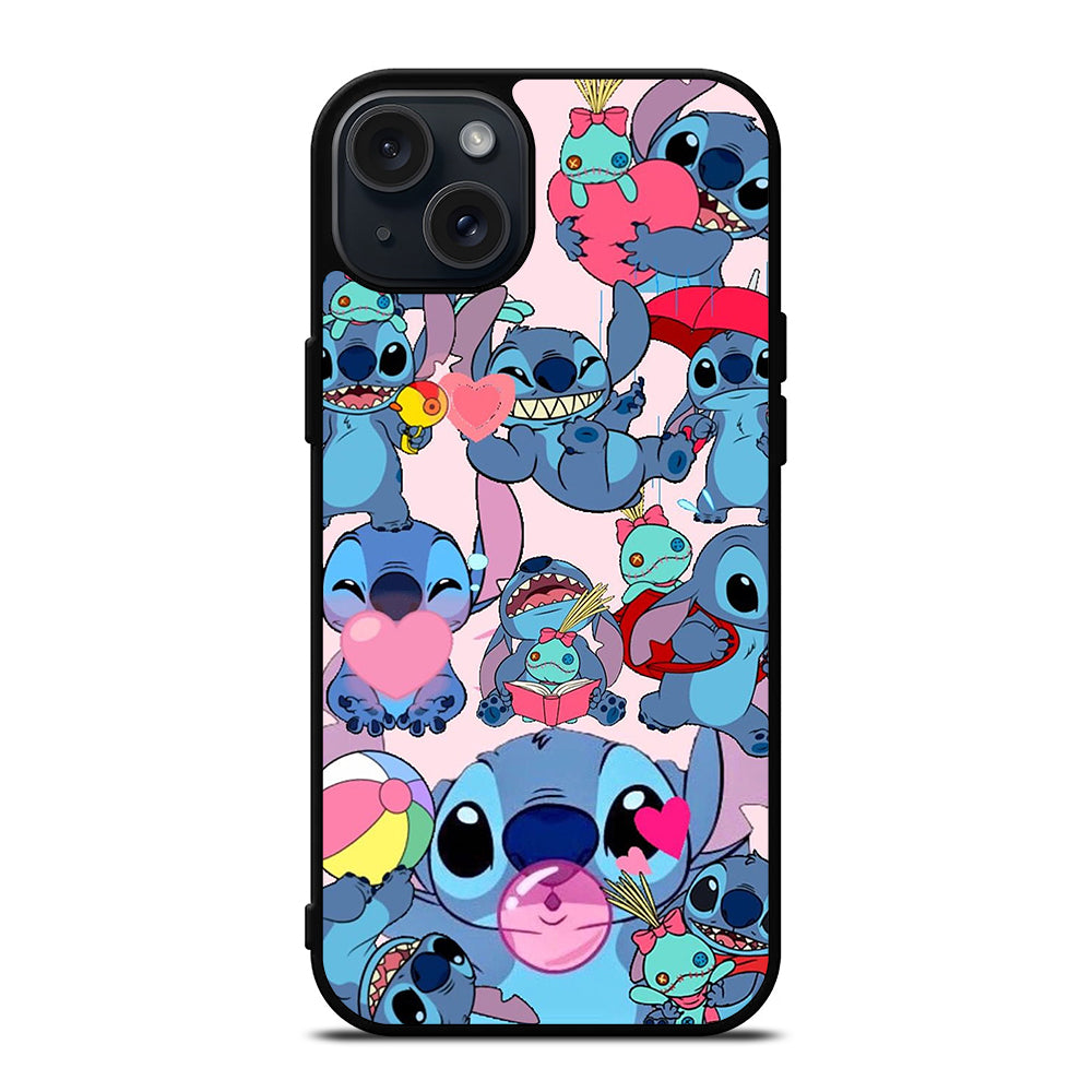 CARTOON CUTE STITCH 2 iPhone 15 Plus Case Cover