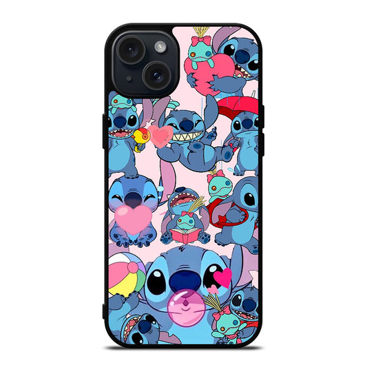 CARTOON CUTE STITCH 2 iPhone 15 Plus Case Cover