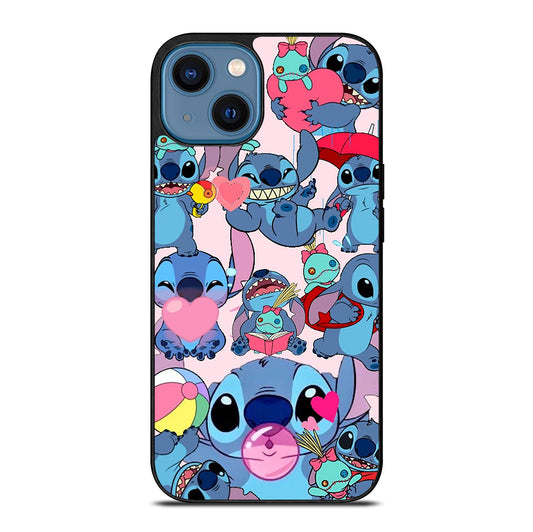 CARTOON CUTE STITCH 2 iPhone 14 Case Cover
