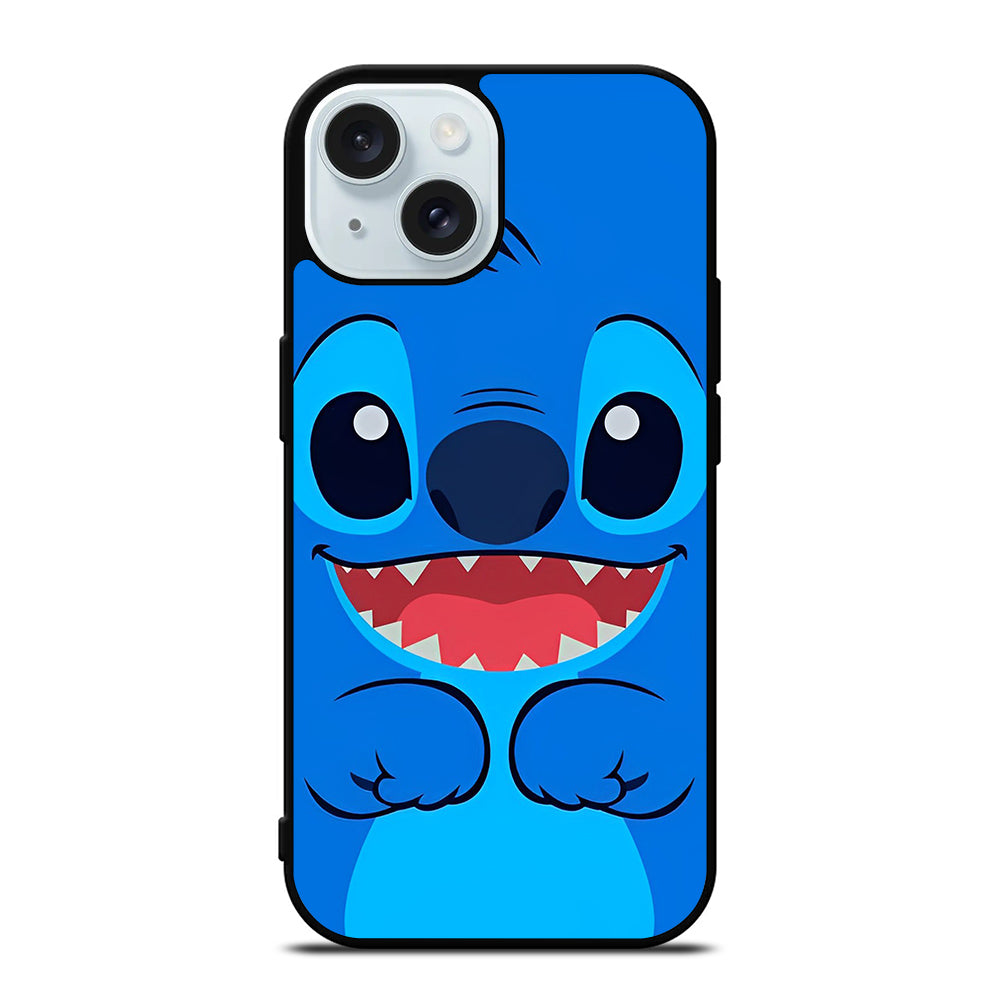 CARTOON CUTE STITCH 3 iPhone 15 Case Cover