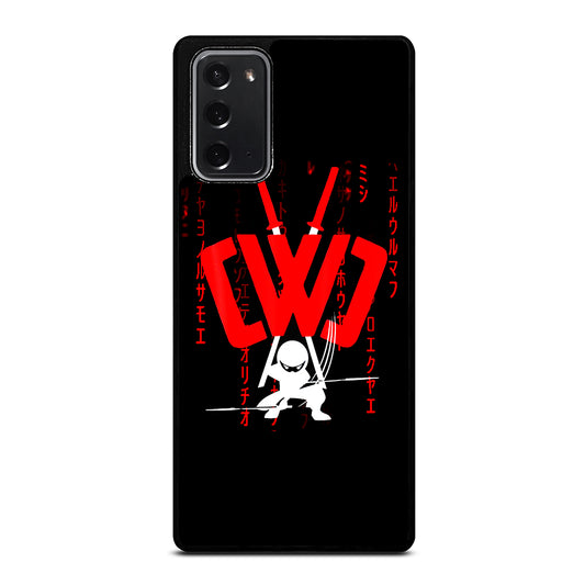 CHAD WILD BLACK SYMBOL Samsung Galaxy Note 20 Case Cover