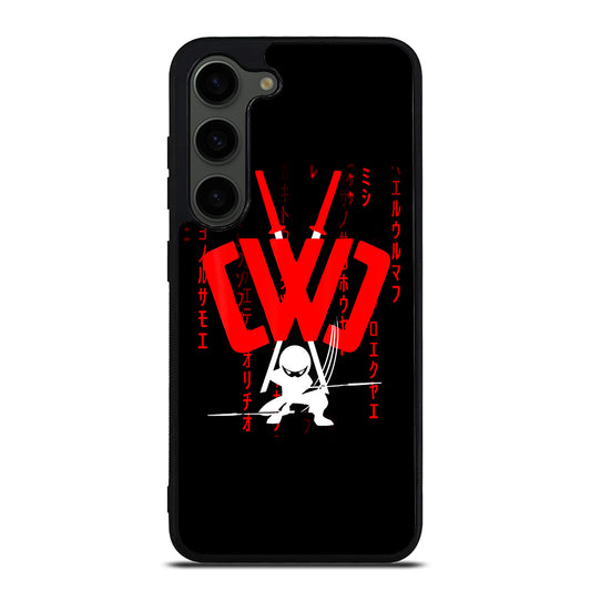 CHAD WILD BLACK SYMBOL Samsung Galaxy S23 Plus Case Cover