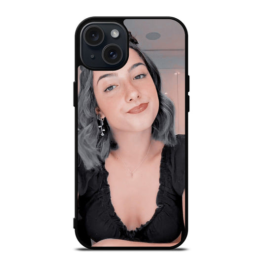 CHARLI D'AMELIO FACE ART iPhone 15 Plus Case Cover