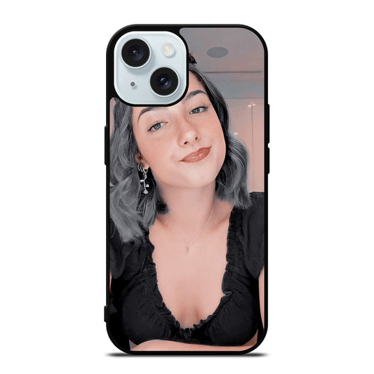 CHARLI D'AMELIO FACE ART iPhone 15 Case Cover