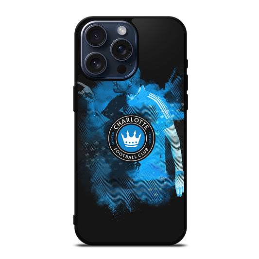 CHARLOTTE FC ICON iPhone 15 Pro Max Case Cover