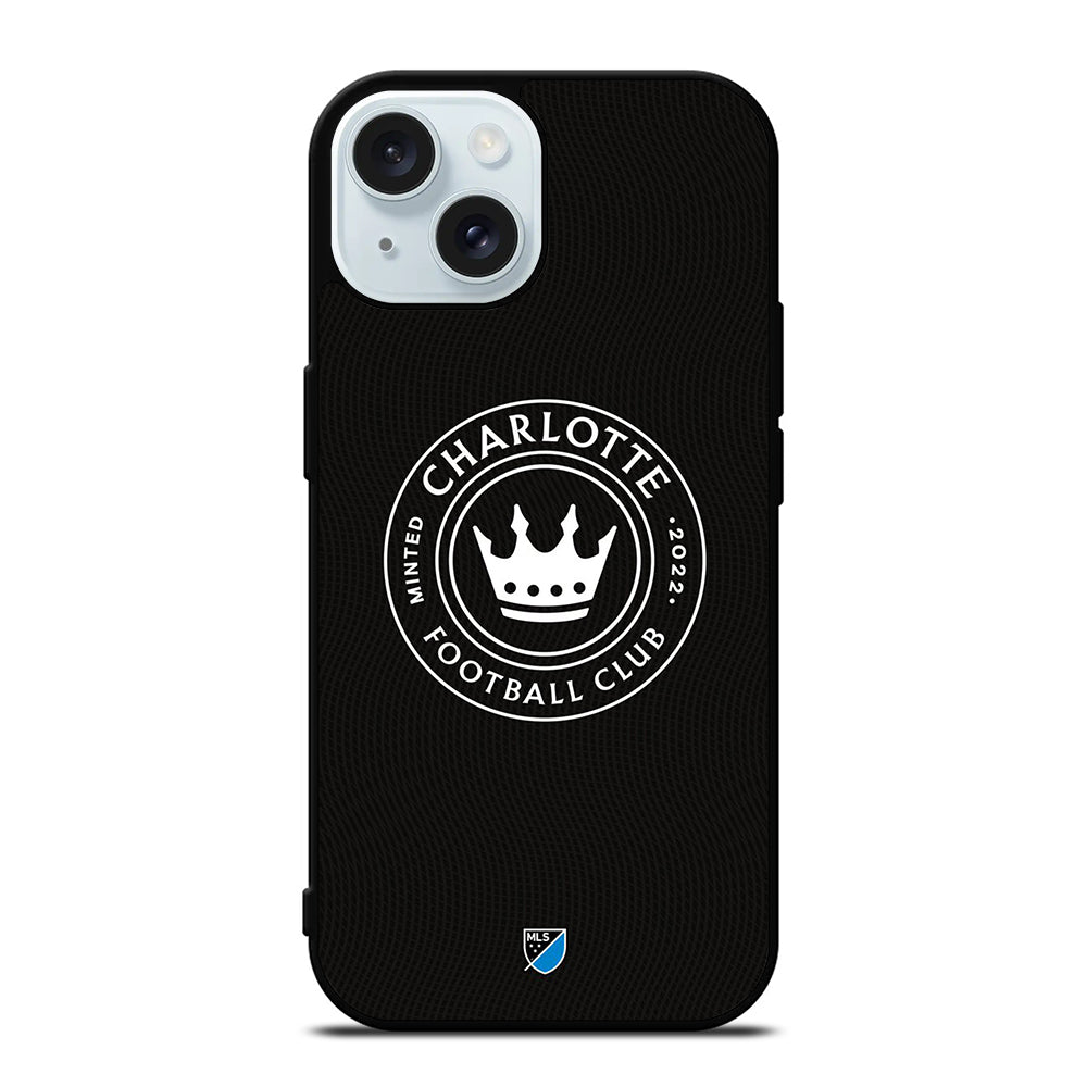 CHARLOTTE FC LOGO iPhone 15 Case Cover