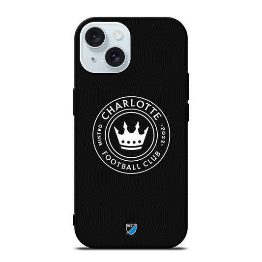 CHARLOTTE FC LOGO iPhone 15 Case Cover