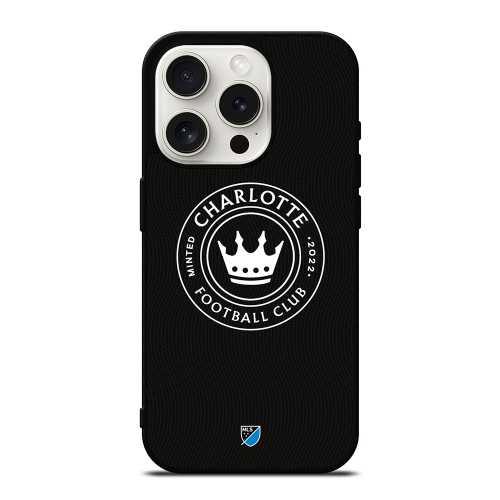 CHARLOTTE FC LOGO iPhone 15 Pro Case Cover