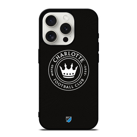 CHARLOTTE FC LOGO iPhone 15 Pro Case Cover