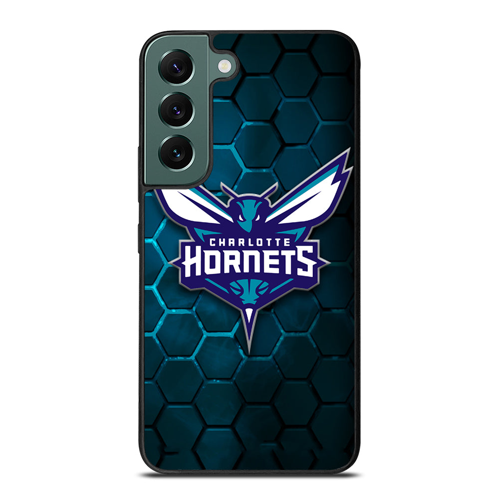 CHARLOTTE HORNETS HEXAGON LOGO 2 Samsung Galaxy S22 Case Cover