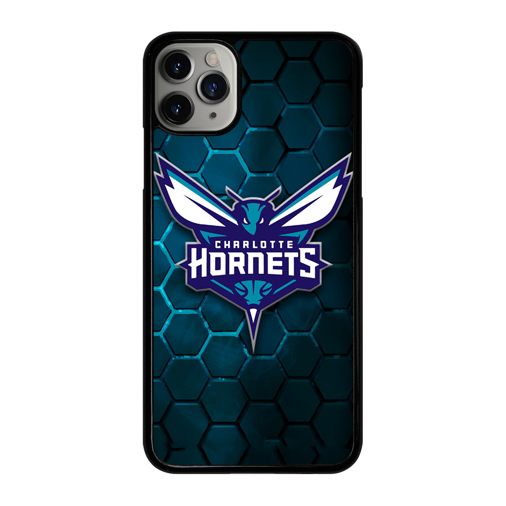 CHARLOTTE HORNETS HEXAGON LOGO 2 iPhone 11 Pro Max Case Cover