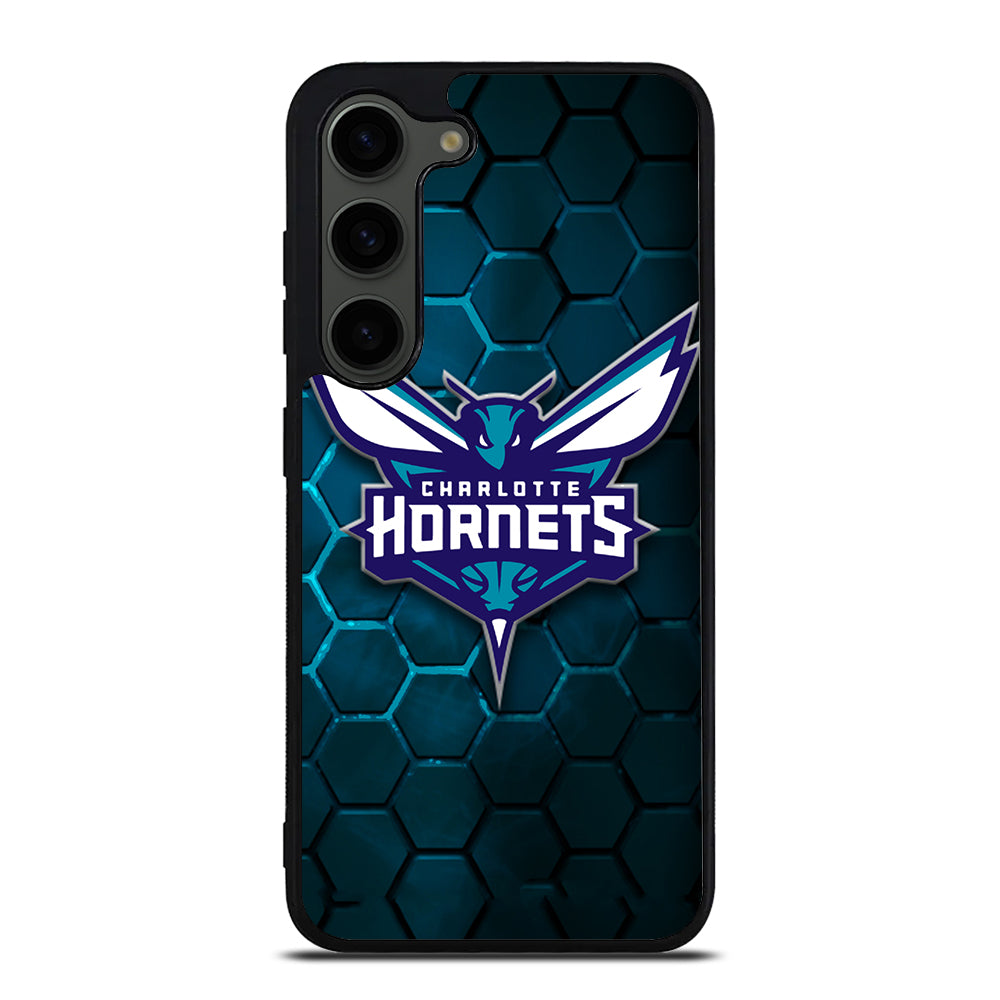 CHARLOTTE HORNETS HEXAGON LOGO 2 Samsung Galaxy S23 Plus Case Cover