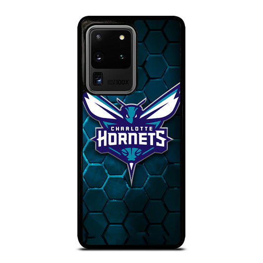 CHARLOTTE HORNETS HEXAGON LOGO 2 Samsung Galaxy S20 Ultra Case Cover