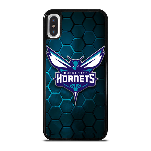 CHARLOTTE HORNETS HEXAGON LOGO 2 iPhone X / XS Case Cover