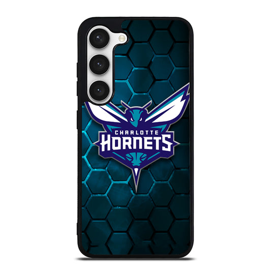 CHARLOTTE HORNETS HEXAGON LOGO 2 Samsung Galaxy S23 Case Cover