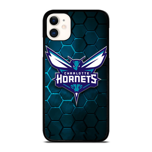 CHARLOTTE HORNETS HEXAGON LOGO 2 iPhone 11 Case Cover