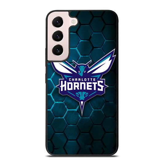 CHARLOTTE HORNETS HEXAGON LOGO 2 Samsung Galaxy S22 Plus Case Cover