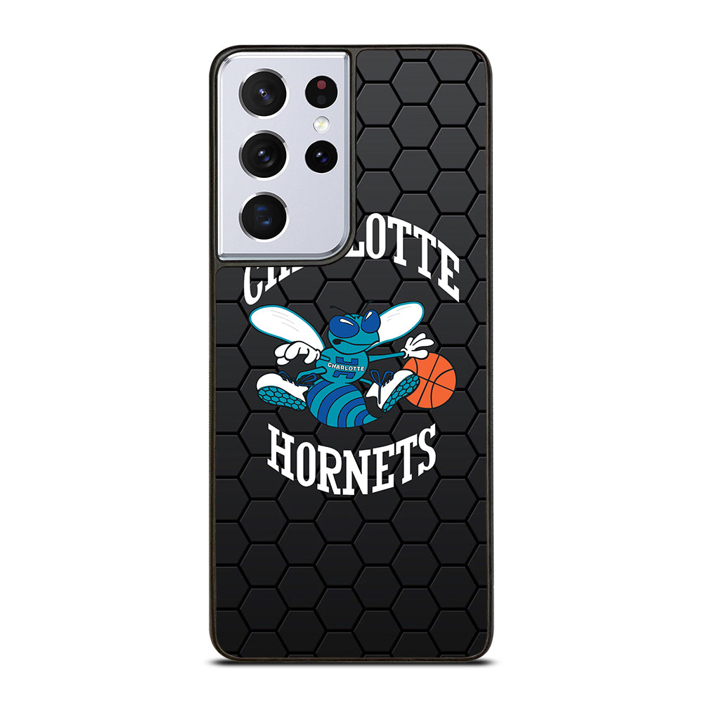 CHARLOTTE HORNETS HEXAGON LOGO Samsung Galaxy S21 Ultra Case Cover