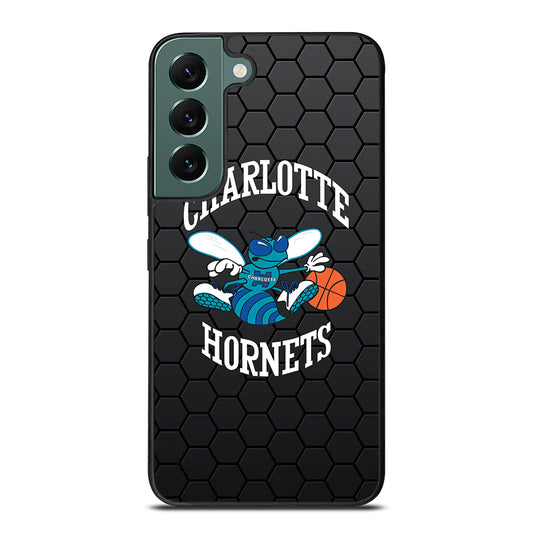CHARLOTTE HORNETS HEXAGON LOGO Samsung Galaxy S22 Case Cover