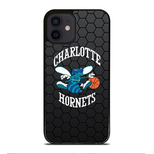 CHARLOTTE HORNETS HEXAGON LOGO iPhone 12 Mini Case Cover