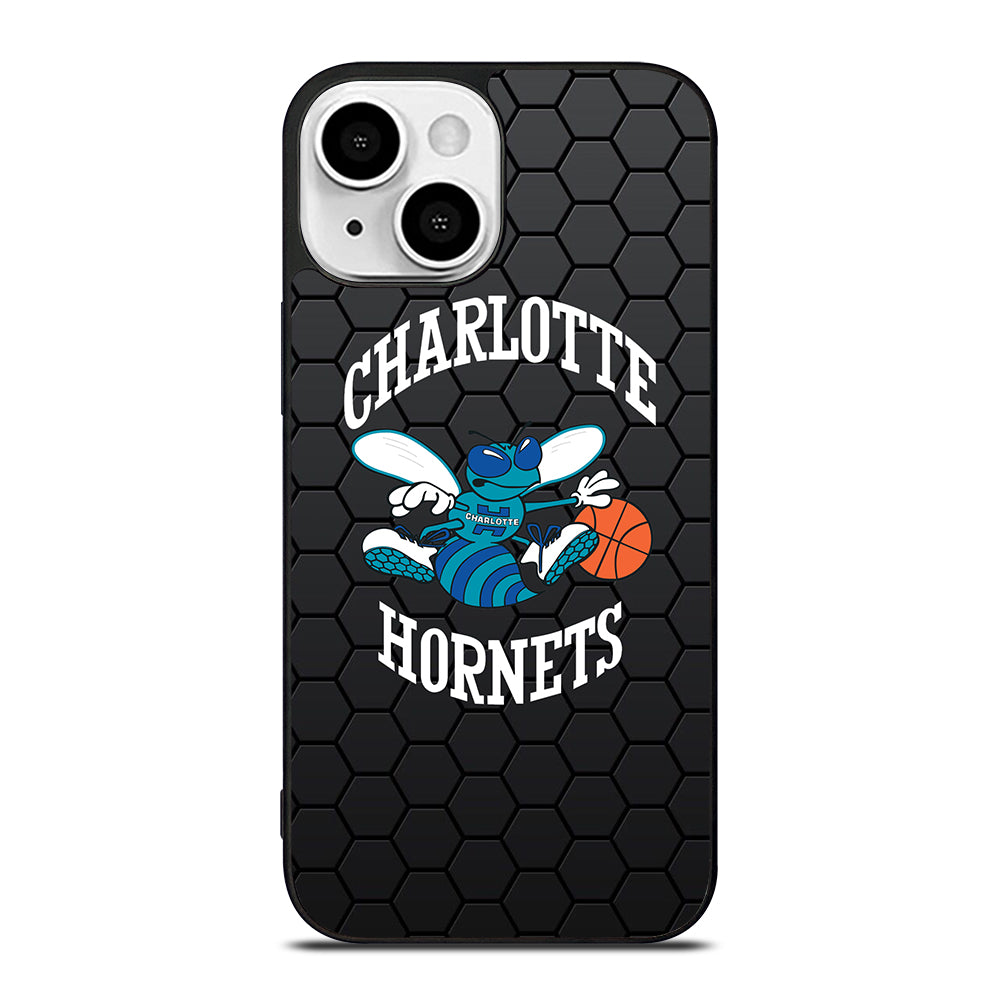 CHARLOTTE HORNETS HEXAGON LOGO iPhone 13 Mini Case Cover