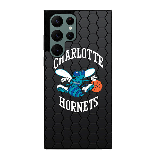 CHARLOTTE HORNETS HEXAGON LOGO Samsung Galaxy S22 Ultra Case Cover