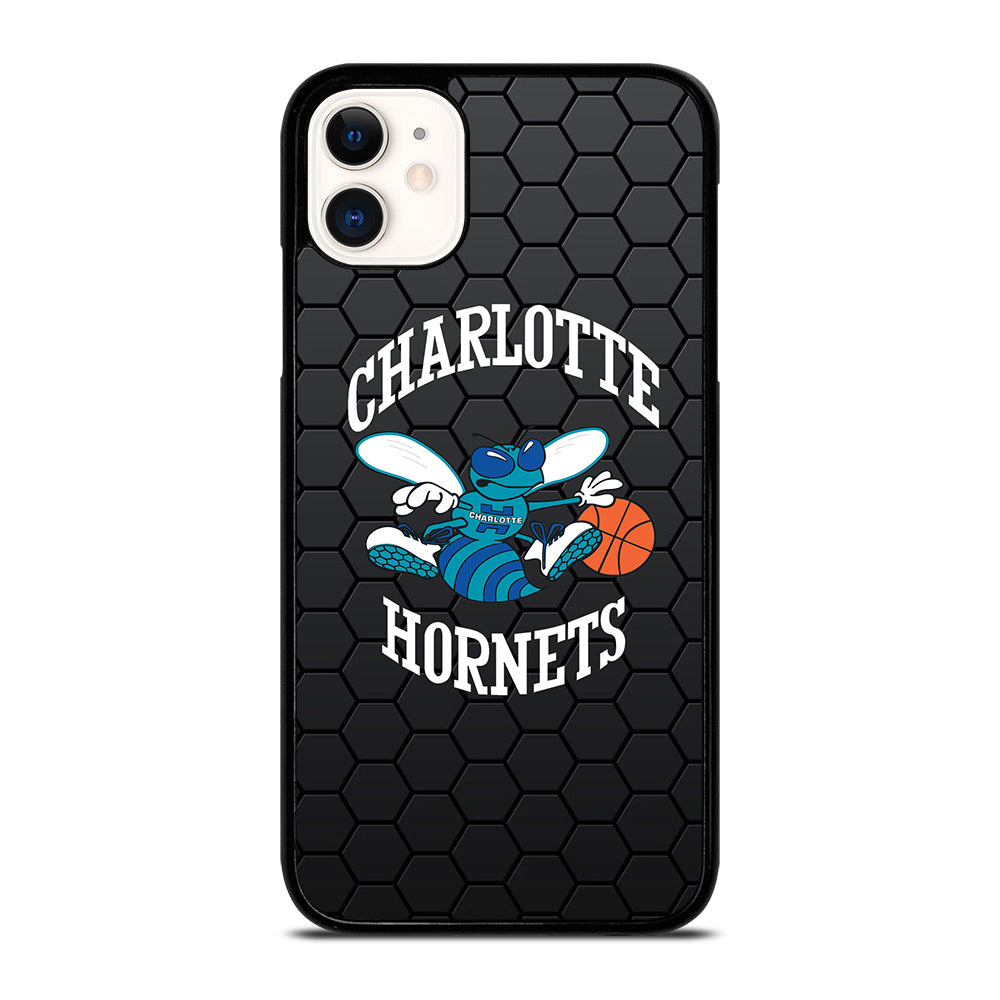 CHARLOTTE HORNETS HEXAGON LOGO iPhone 11 Case Cover
