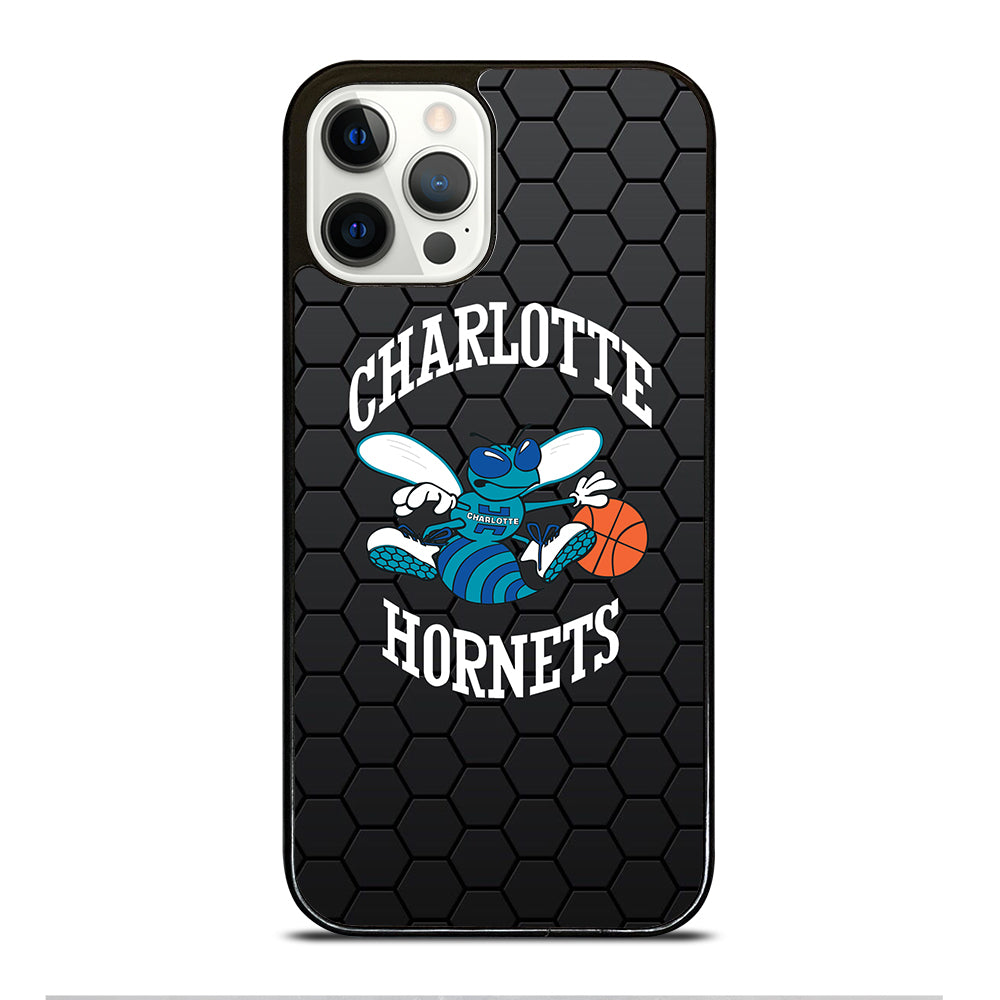 CHARLOTTE HORNETS HEXAGON LOGO iPhone 12 Pro Case Cover