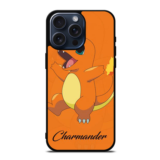 CHARMANDER POKEMON ANIME iPhone 15 Pro Max Case Cover