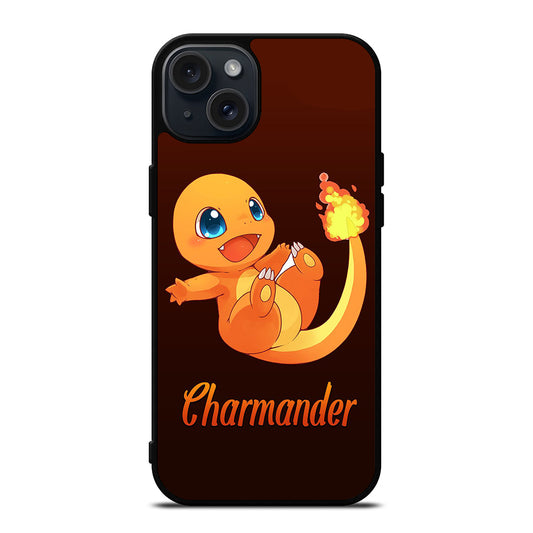 CHARMANDER POKEMON CUTE iPhone 15 Plus Case Cover