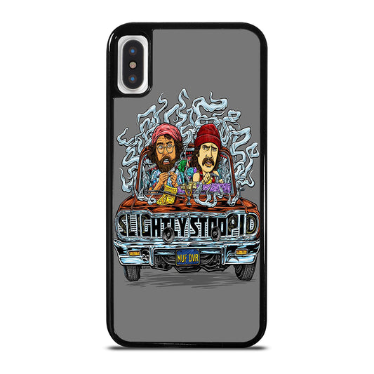 CHEECH AND CHONG SLIGHTLY STOOPID iPhone X / XS Case Cover