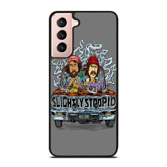 CHEECH AND CHONG SLIGHTLY STOOPID Samsung Galaxy S21 Case Cover