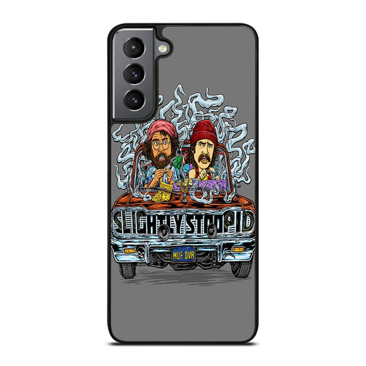 CHEECH AND CHONG SLIGHTLY STOOPID Samsung Galaxy S21 Plus Case Cover