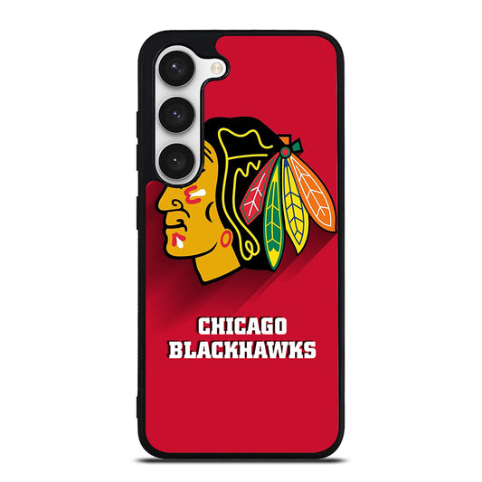 CHICAGO BLACKHAWKS ICON 1 Samsung Galaxy S23 Case Cover