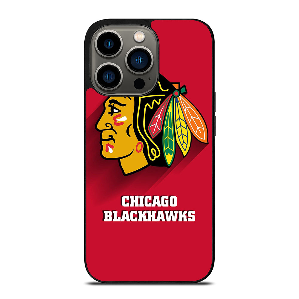CHICAGO BLACKHAWKS ICON 1 iPhone 13 Pro Case Cover