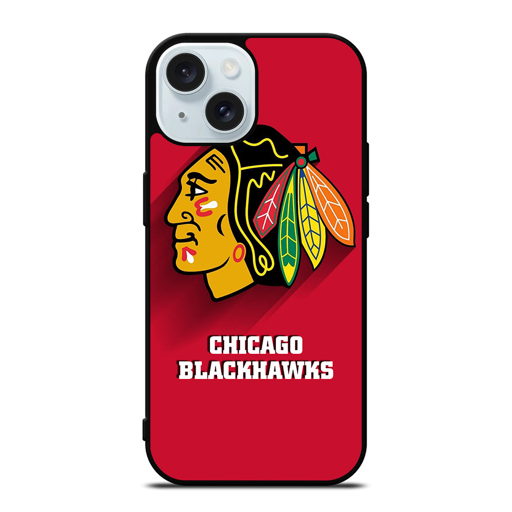 CHICAGO BLACKHAWKS ICON 1 iPhone 15 Case Cover