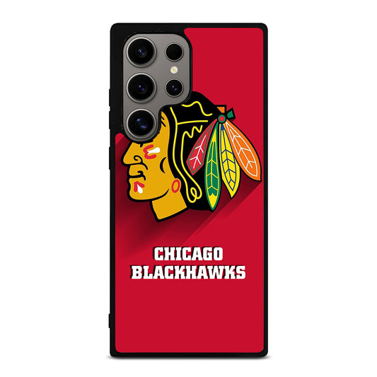 CHICAGO BLACKHAWKS ICON 1 Samsung Galaxy S24 Ultra Case Cover