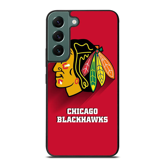 CHICAGO BLACKHAWKS ICON 1 Samsung Galaxy S22 Case Cover