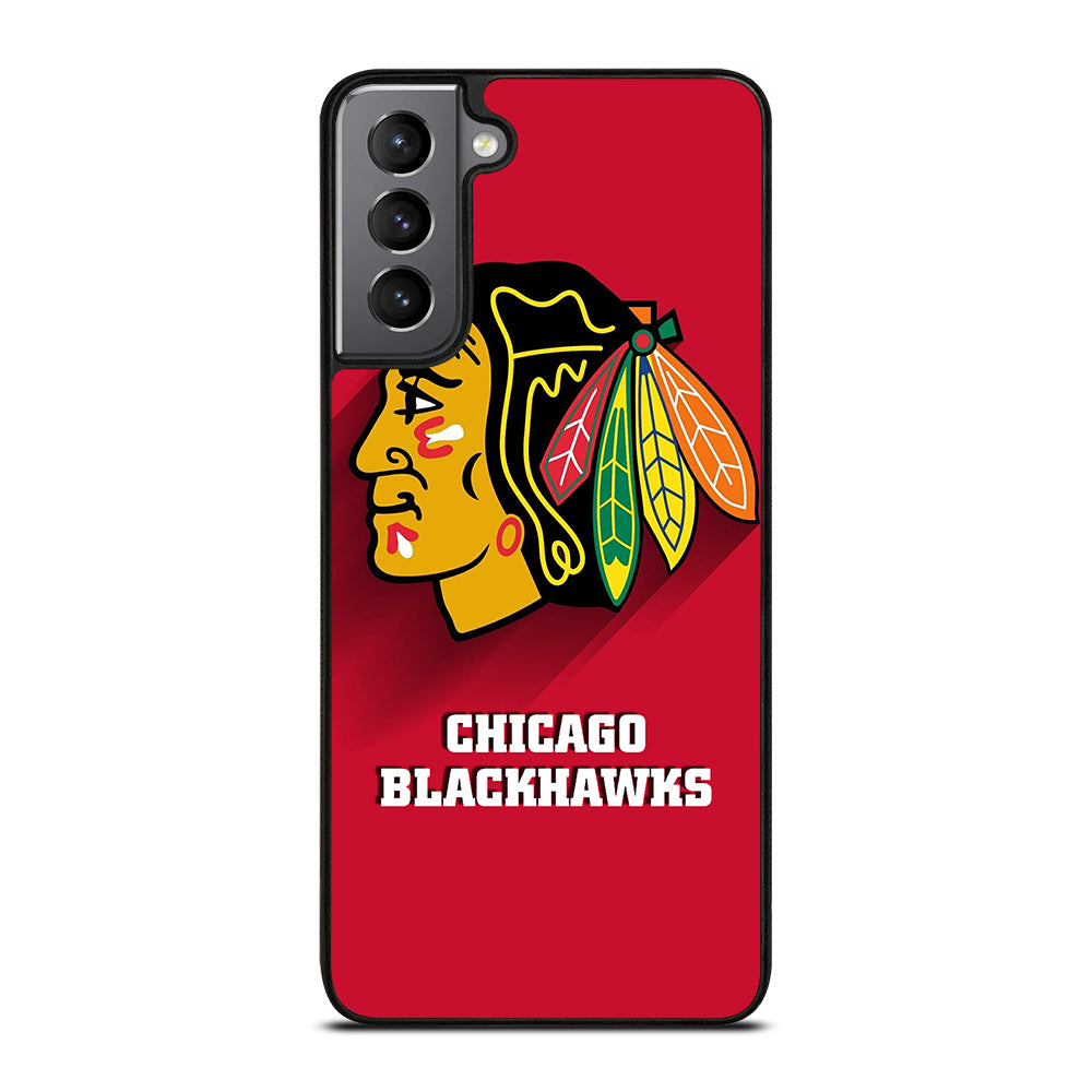 CHICAGO BLACKHAWKS ICON 1 Samsung Galaxy S21 Plus Case Cover