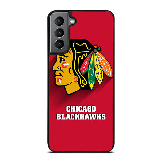 CHICAGO BLACKHAWKS ICON 1 Samsung Galaxy S21 Plus Case Cover