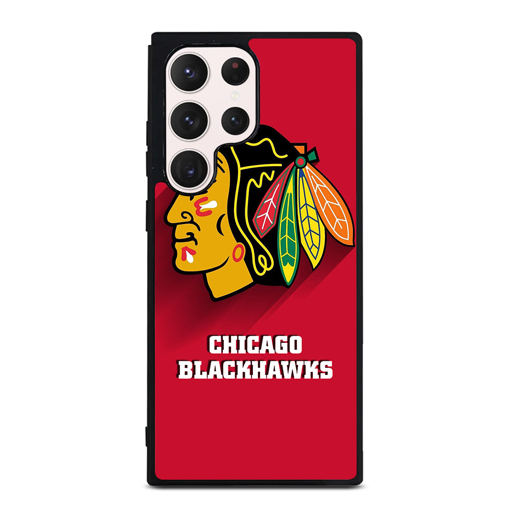 CHICAGO BLACKHAWKS ICON 1 Samsung Galaxy S23 Ultra Case Cover