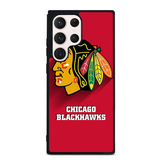 CHICAGO BLACKHAWKS ICON 1 Samsung Galaxy S23 Ultra Case Cover