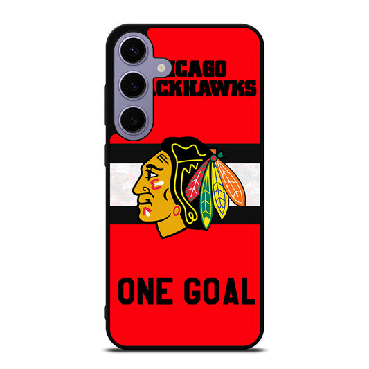 CHICAGO BLACKHAWKS ICON 3 Samsung Galaxy S24 Plus Case Cover