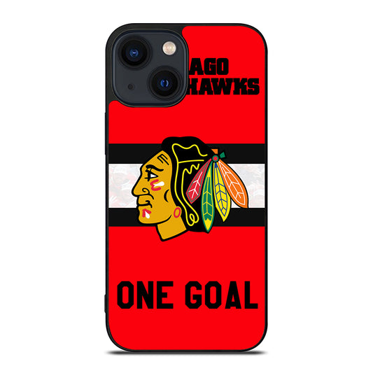 CHICAGO BLACKHAWKS ICON 3 iPhone 14 Plus Case Cover
