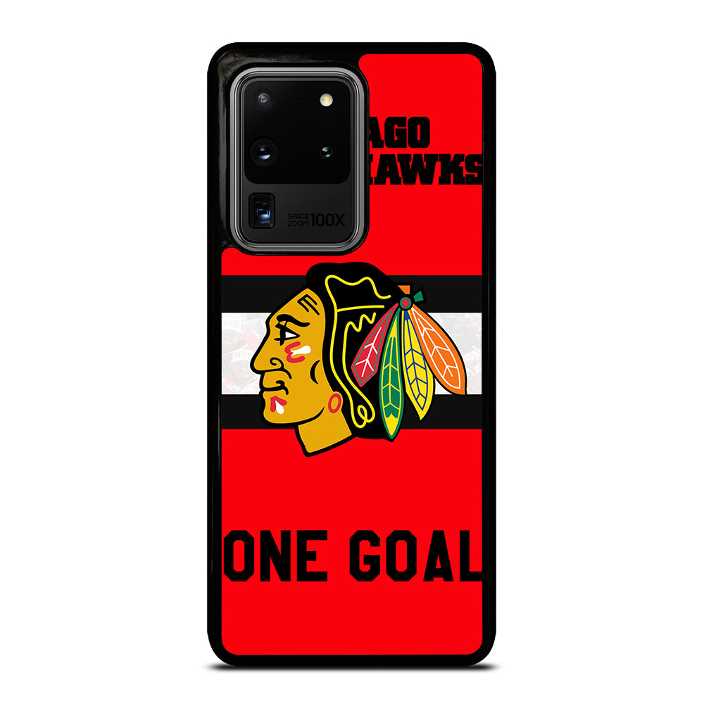 CHICAGO BLACKHAWKS ICON 3 Samsung Galaxy S20 Ultra Case Cover