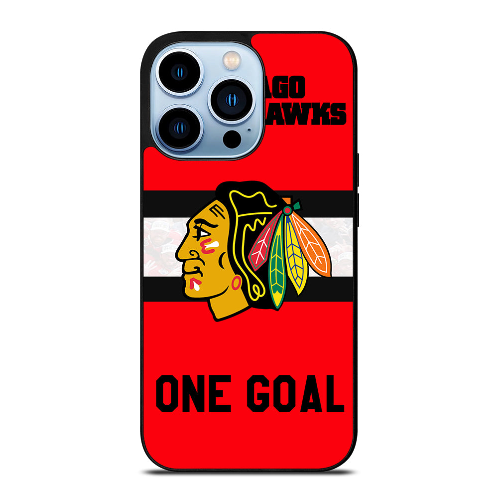 CHICAGO BLACKHAWKS ICON 3 iPhone 13 Pro Max Case Cover